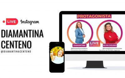Entrevista de Diamantina en su exitoso directo de Instagram “Eres protagonista”